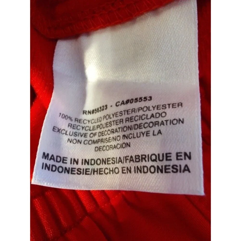 Tall Men's Air Jordan Logo Activewear Red Long Pants Sz XL / TG /EG # 350791-658
